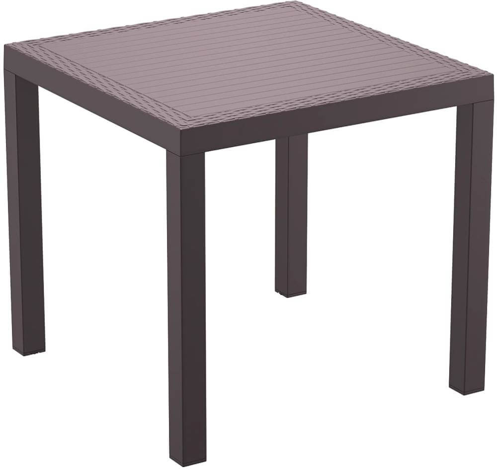 Siesta Orlando 80cm Square Table (Available in White, Chocolate & Anthracite)