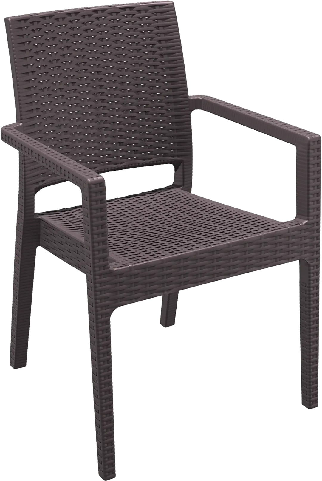 Siesta Ibiza Arm Chair (Available in Chocolate, White & Anthracite)