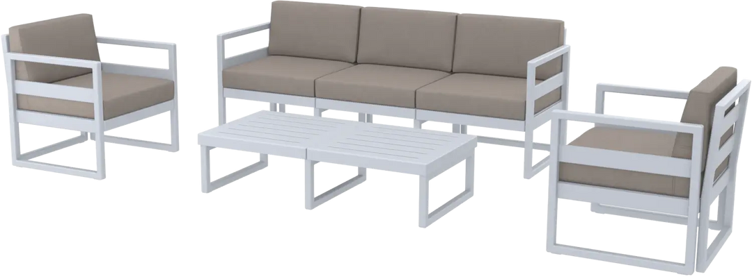 Siesta XL Mykonos Lounge Sofa, Lounge Armchairs & Lounge Table Sets