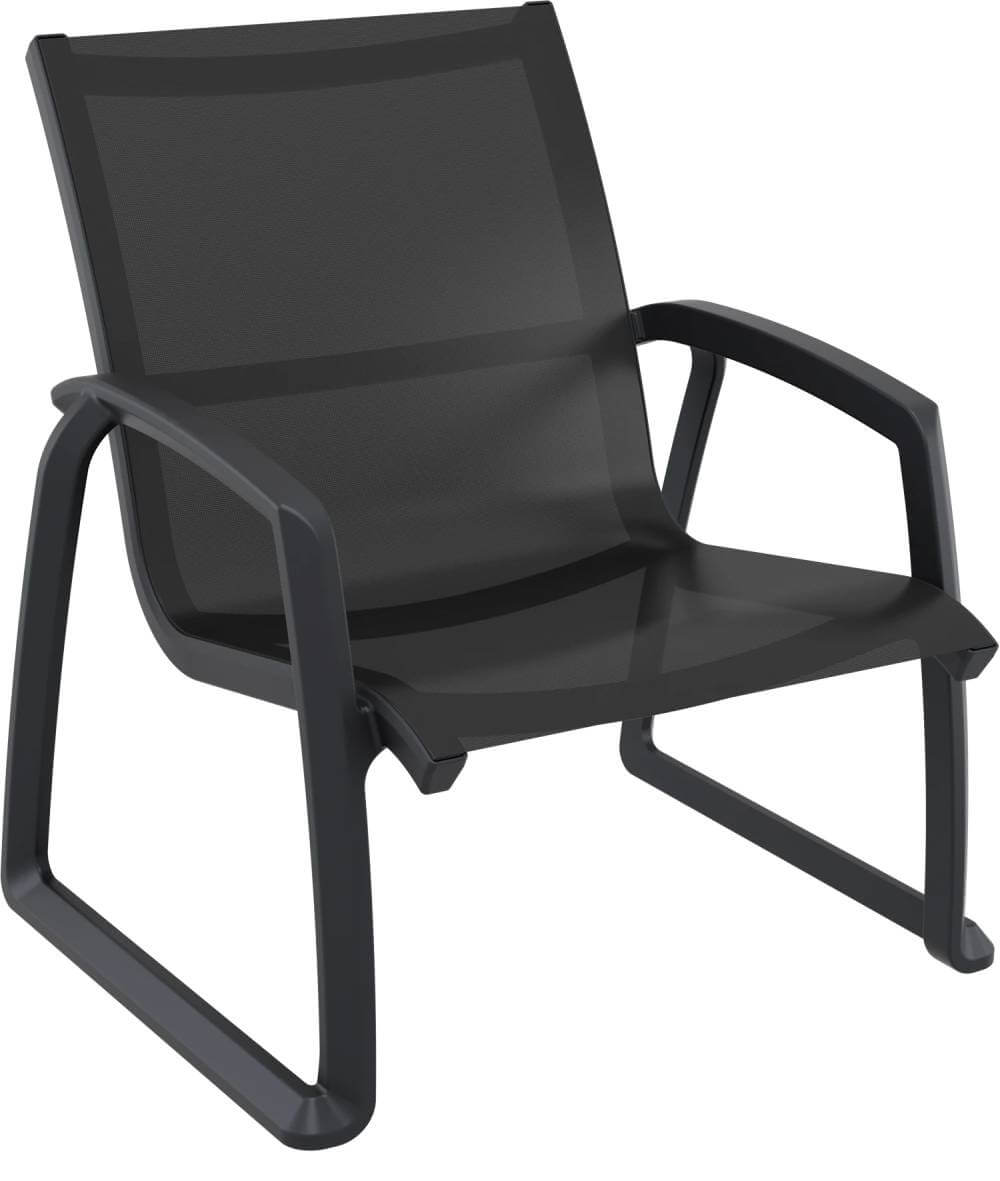 Siesta Pacific Lounge Arm Chair (Available in Black, White, Taupe & Anthracite)