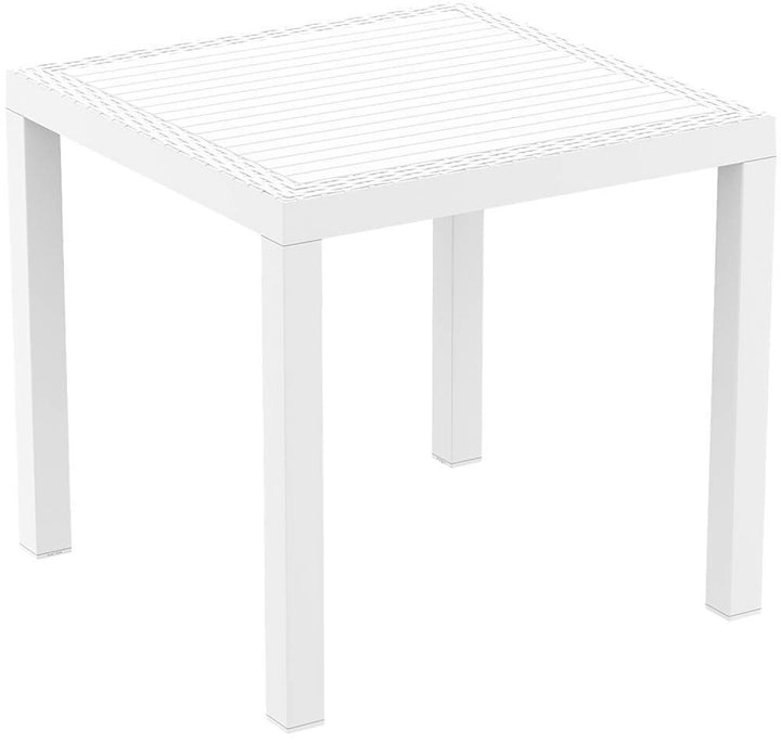 Siesta Orlando 80cm Square Table (Available in White, Chocolate & Anthracite)