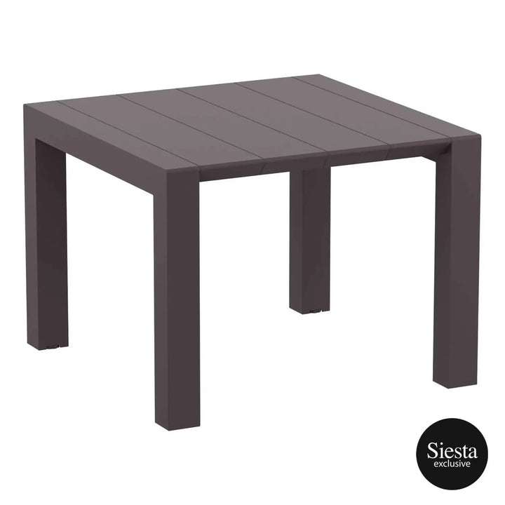 Siesta Vegas Table 100/140/Aruba Arm Chairs 3 Seat Package (Available in Anthracite, Chocolate & White))