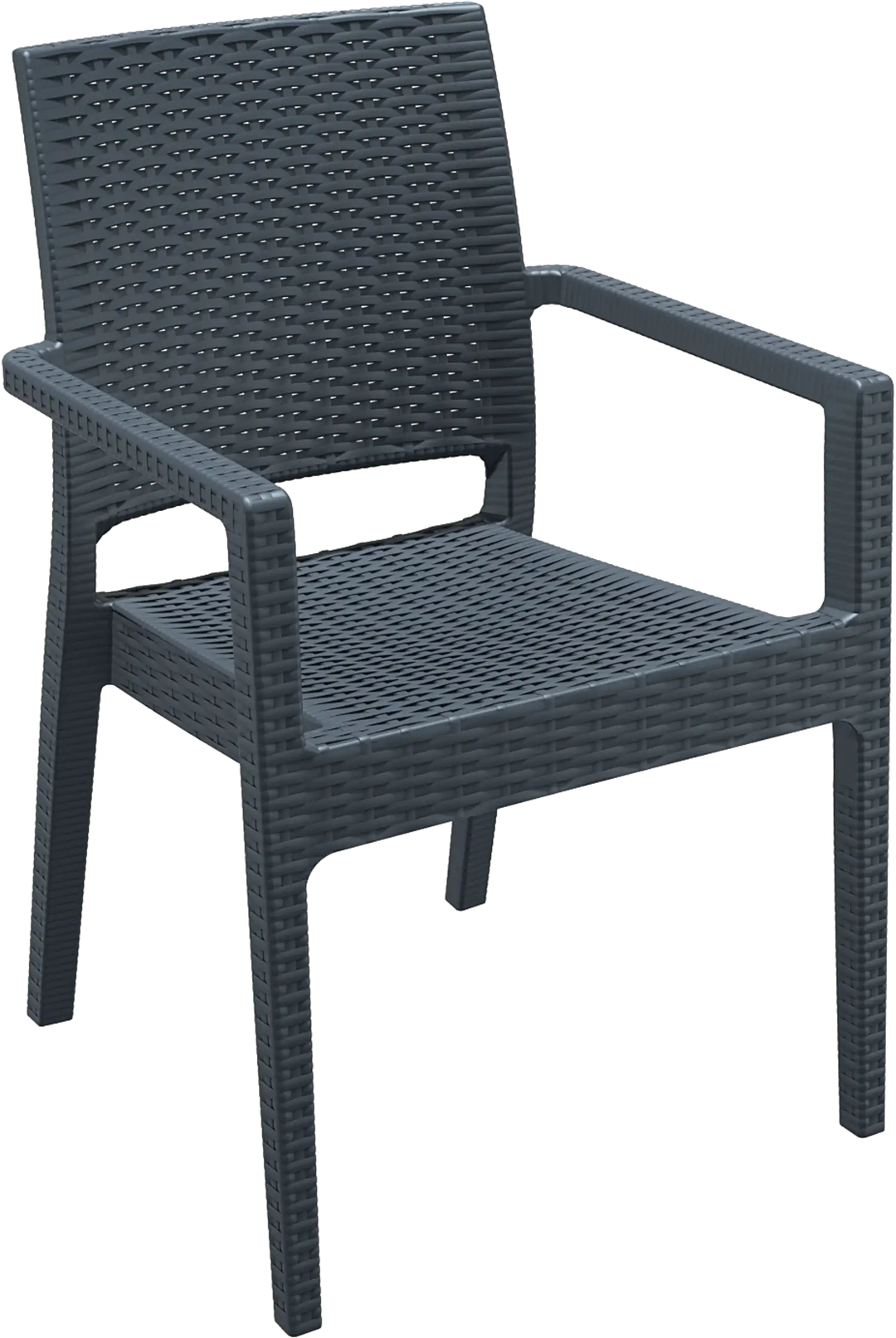 Siesta Ibiza Arm Chair (Available in Chocolate, White & Anthracite)