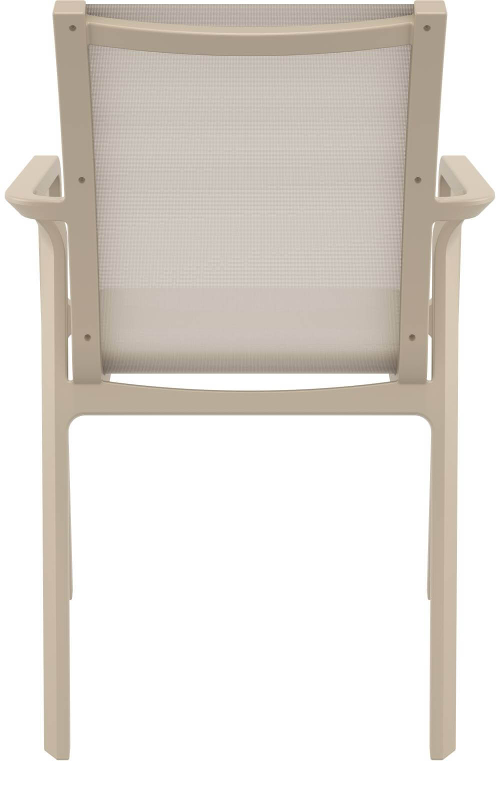 Siesta Pacific Arm Chair (Available in Black, White, Taupe & Anthracite/Black)