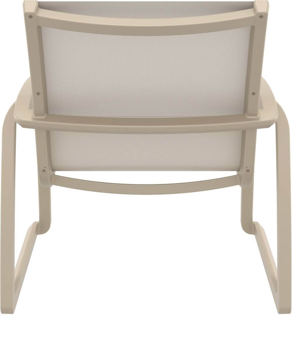 Siesta Pacific Lounge Arm Chair (Available in Black, White, Taupe & Anthracite)