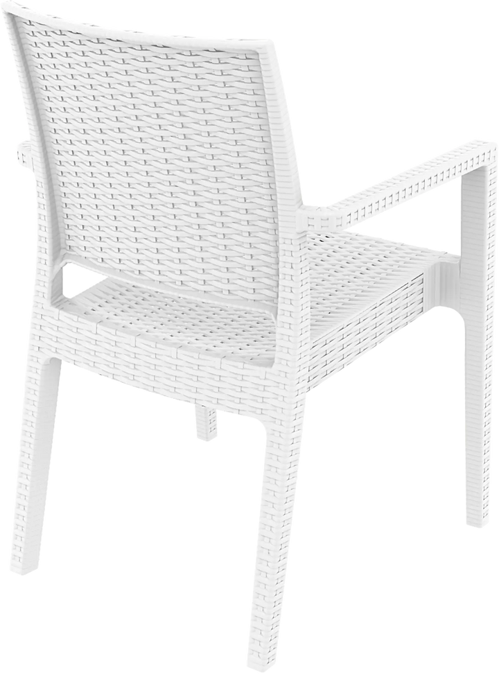 Siesta Ibiza Arm Chair (Available in Chocolate, White & Anthracite)