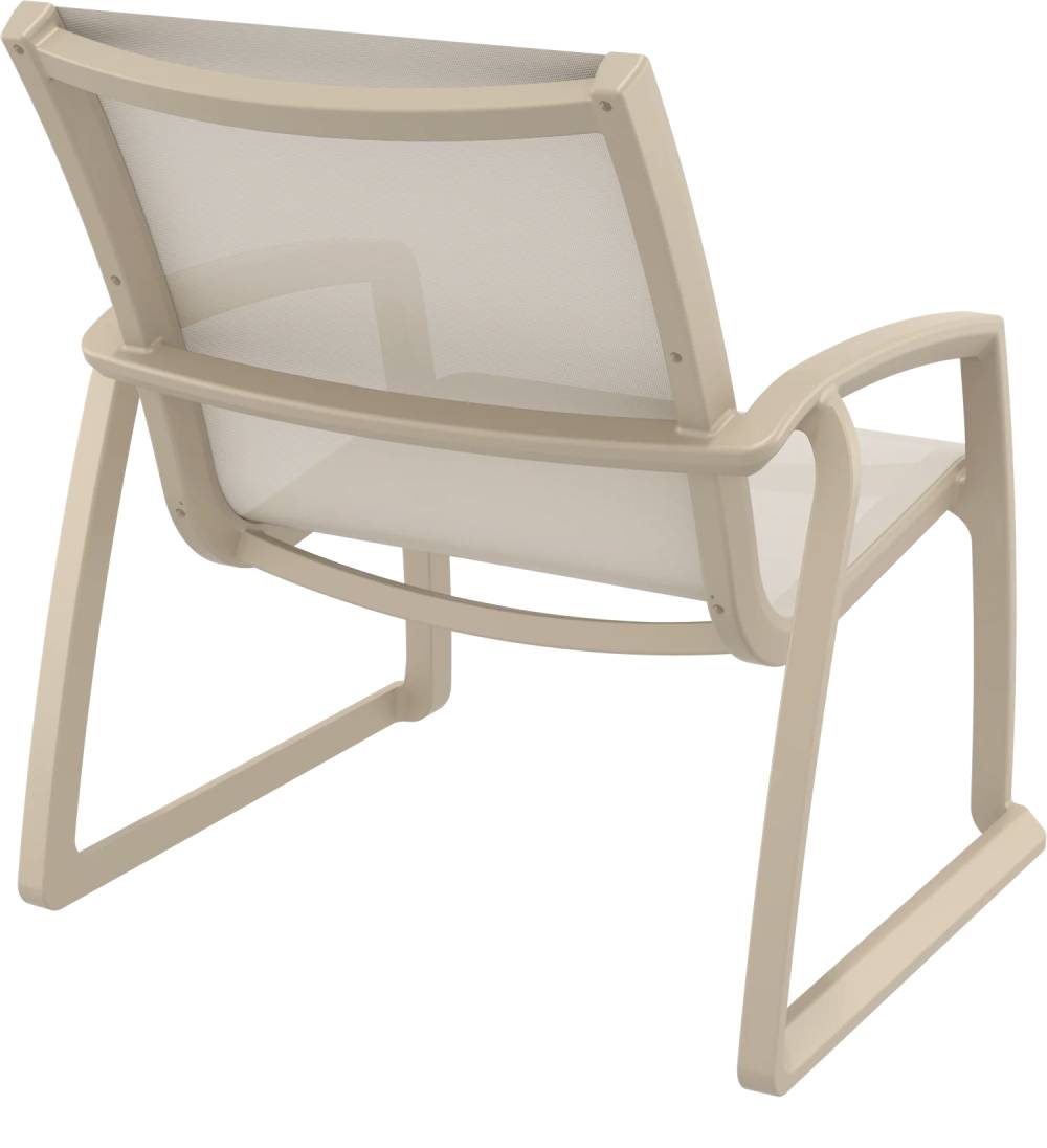 Siesta Pacific Lounge Arm Chair (Available in Black, White, Taupe & Anthracite)