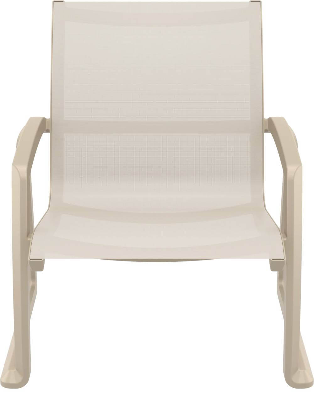 Siesta Pacific Lounge Arm Chair (Available in Black, White, Taupe & Anthracite)