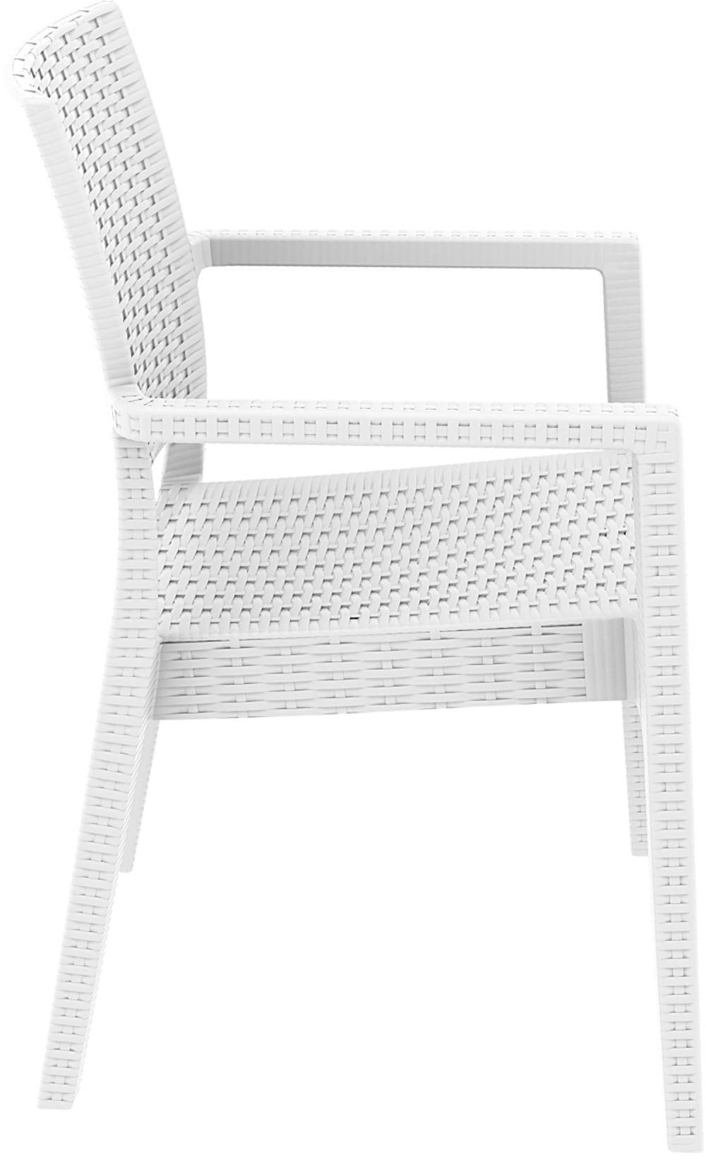 Siesta Ibiza Arm Chair (Available in Chocolate, White & Anthracite)