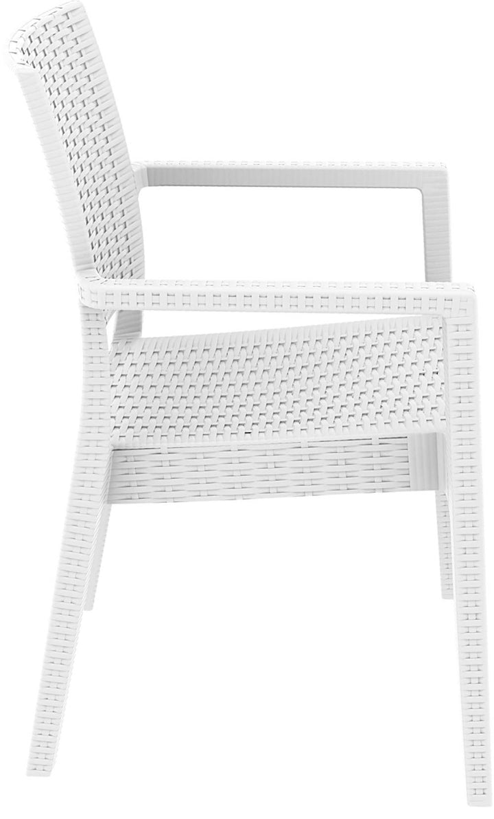 Siesta Ibiza Arm Chair (Available in Chocolate, White & Anthracite)