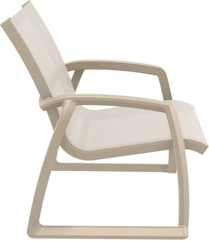 Siesta Pacific Lounge Arm Chair (Available in Black, White, Taupe & Anthracite)