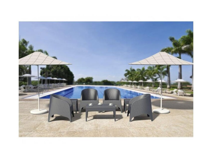 Aruba Tub Chair / Tequila Lounge Table 2 Seat Package