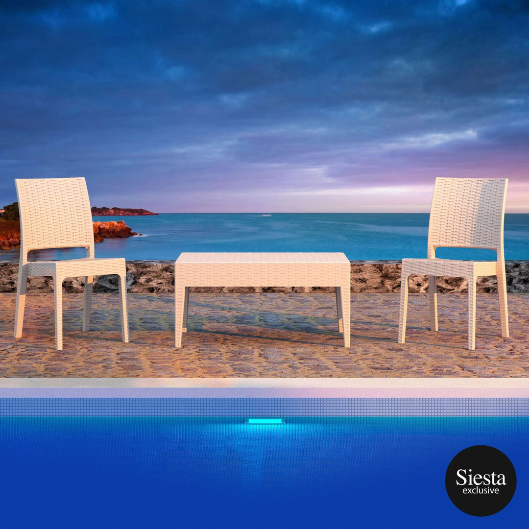 Siesta Florida Chair/Tequila Lounge Table 2 Seat Package