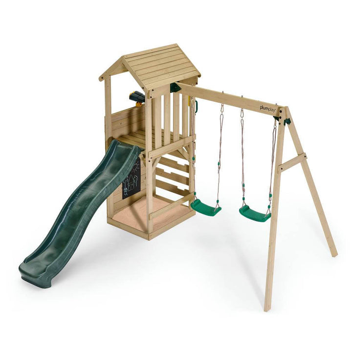 Plum Lookout Tower Play Centre with Swings and Slide