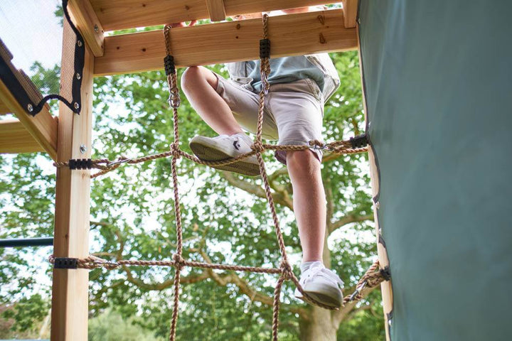 Plum Climbing Pyramid with Swings & Slide