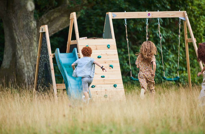 Plum Climbing Pyramid with Swings & Slide