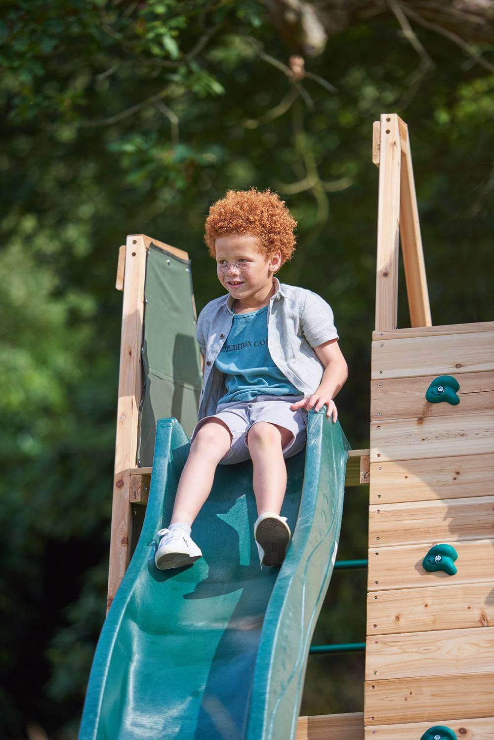 Plum Climbing Pyramid with Swings & Slide