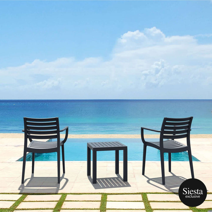 Artemis Armchair / Ocean Side Table 2 Seat Package