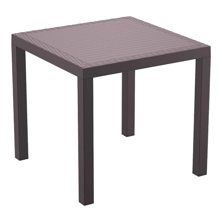 Siesta Orlando 80cm Square Table (Available in White, Chocolate & Anthracite)