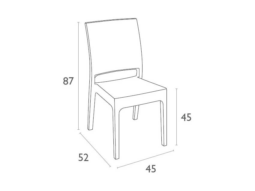 Tahiti Table/Florida Chair 6 Seat Package