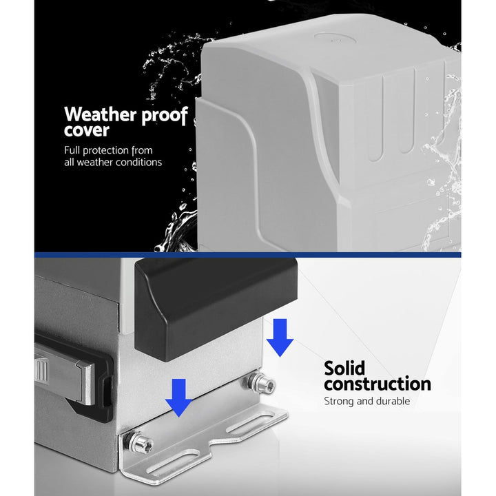 LockMaster Electric Sliding Gate Opener 1800KG Keypad 6M Rail