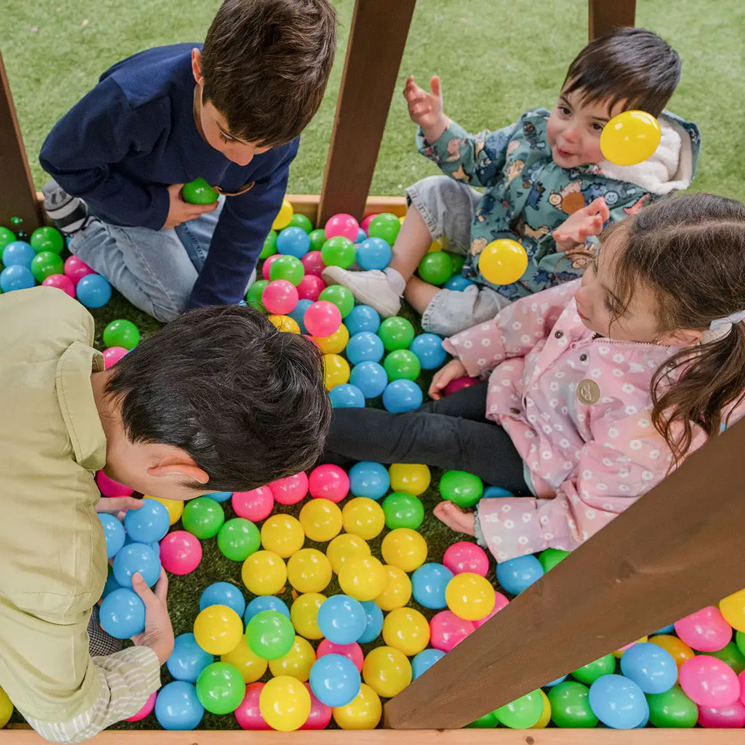 Armadale Play Centre with 2 Slides (Green, Blue or Yellow Slide) - Lifespan Kids