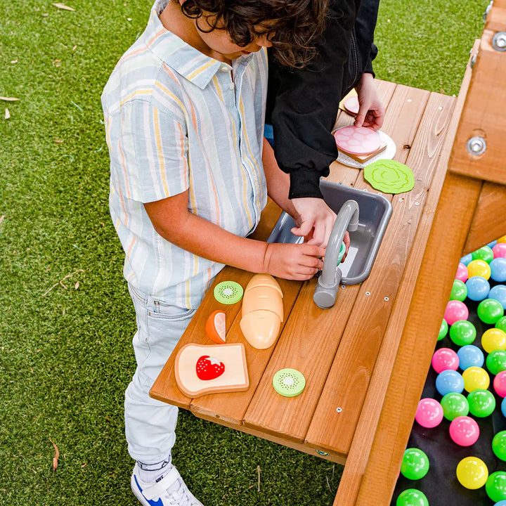 Birmingham Play Centre with Slide (Green, Blue or Yellow Slide) - Lifespan Kids