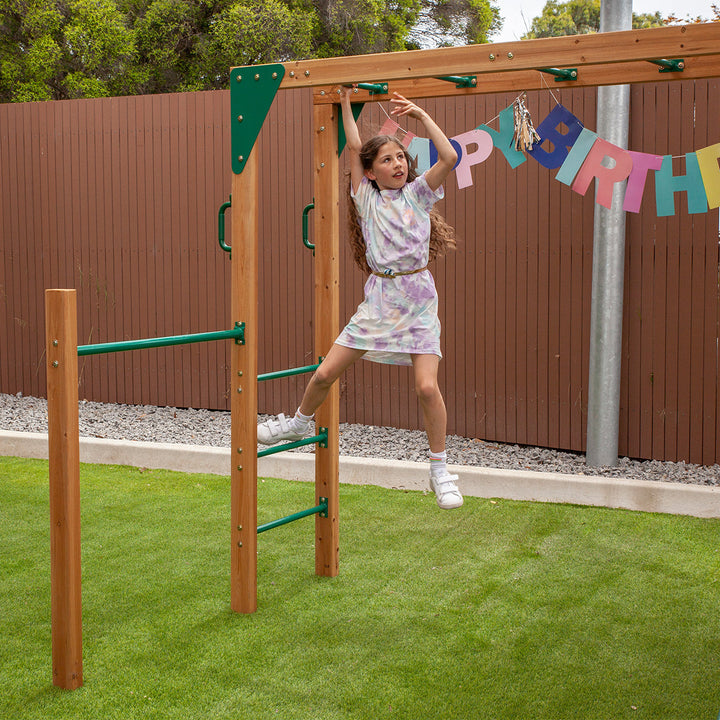 Coburg Lake Play Centre with Swings & Slide (Yellow, Blue or Green) - Lifespan Kids