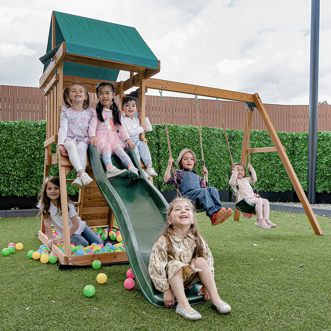 Greenvale Play Centre with 1.8m Slide - Lifespan Kids