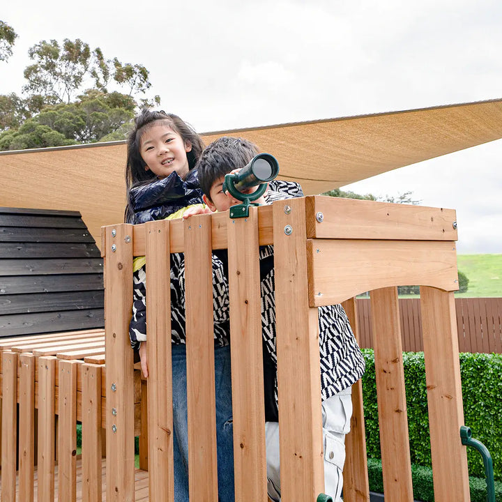 Kensington Play Centre & Swing Set (Green, Blue or Yellow Slide) - Lifespan Kids