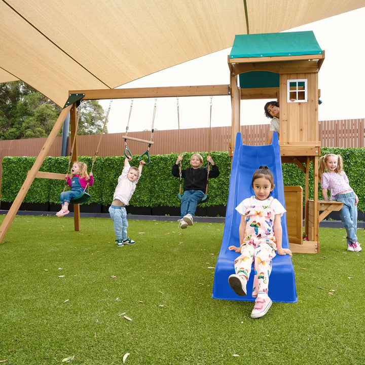 Montrose Play Centre with Slide (Green, Blue or Yellow) - Lifespan Kids