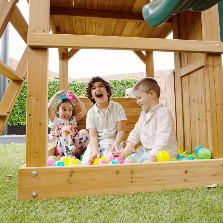 Montrose Play Centre with Slide (Green, Blue or Yellow) - Lifespan Kids