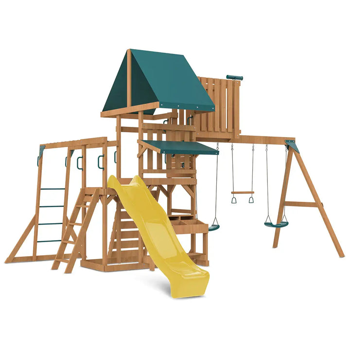 Walton Play Centre with Slide (Green, Blue or Yellow Slide) - Lifespan Kids