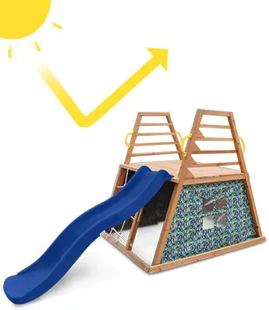 Cooper Climb & Slide with 1.8m Slide (Blue or Green) - Lifespan Kids