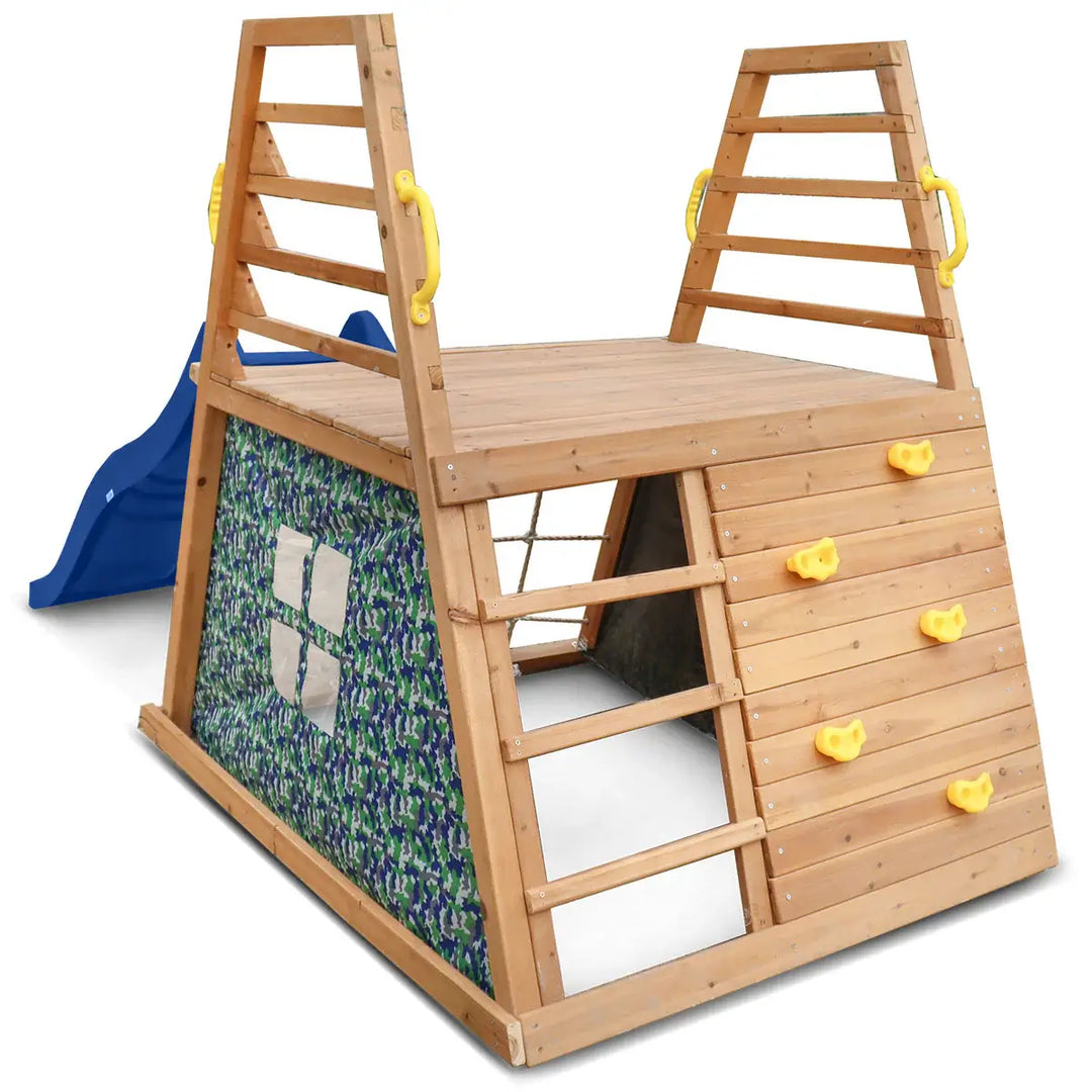 Cooper Climb & Slide with 1.8m Slide (Blue or Green) - Lifespan Kids