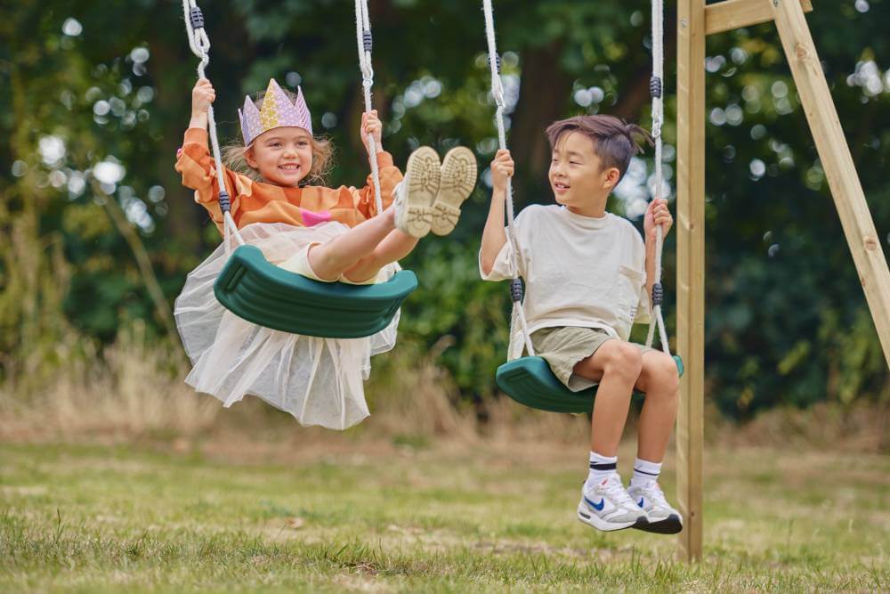 Plum Lookout Tower Play Centre with Swings and Slide