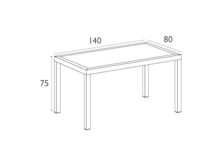 Orlando 140 Table California Armchair 4 Seat Package