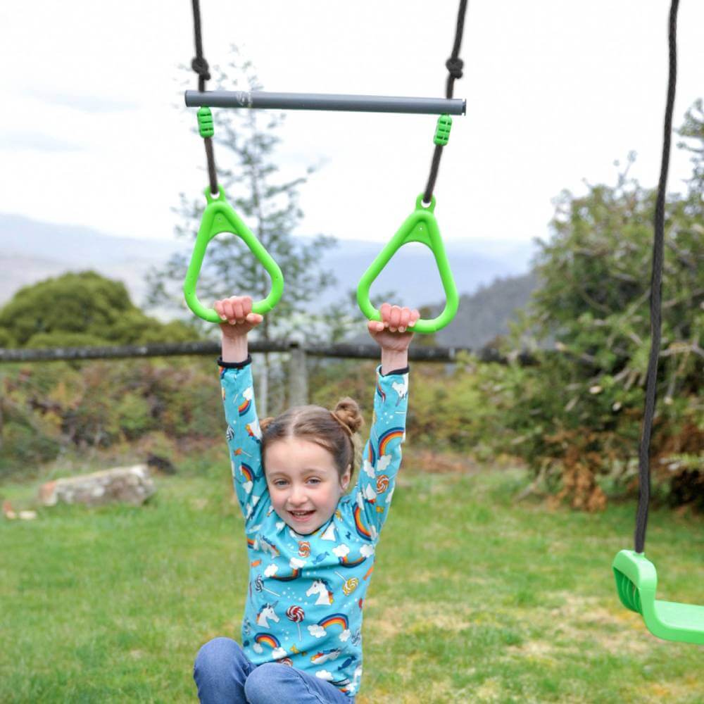 Lynx Metal Swing Set with Slide - Lifespan Kids