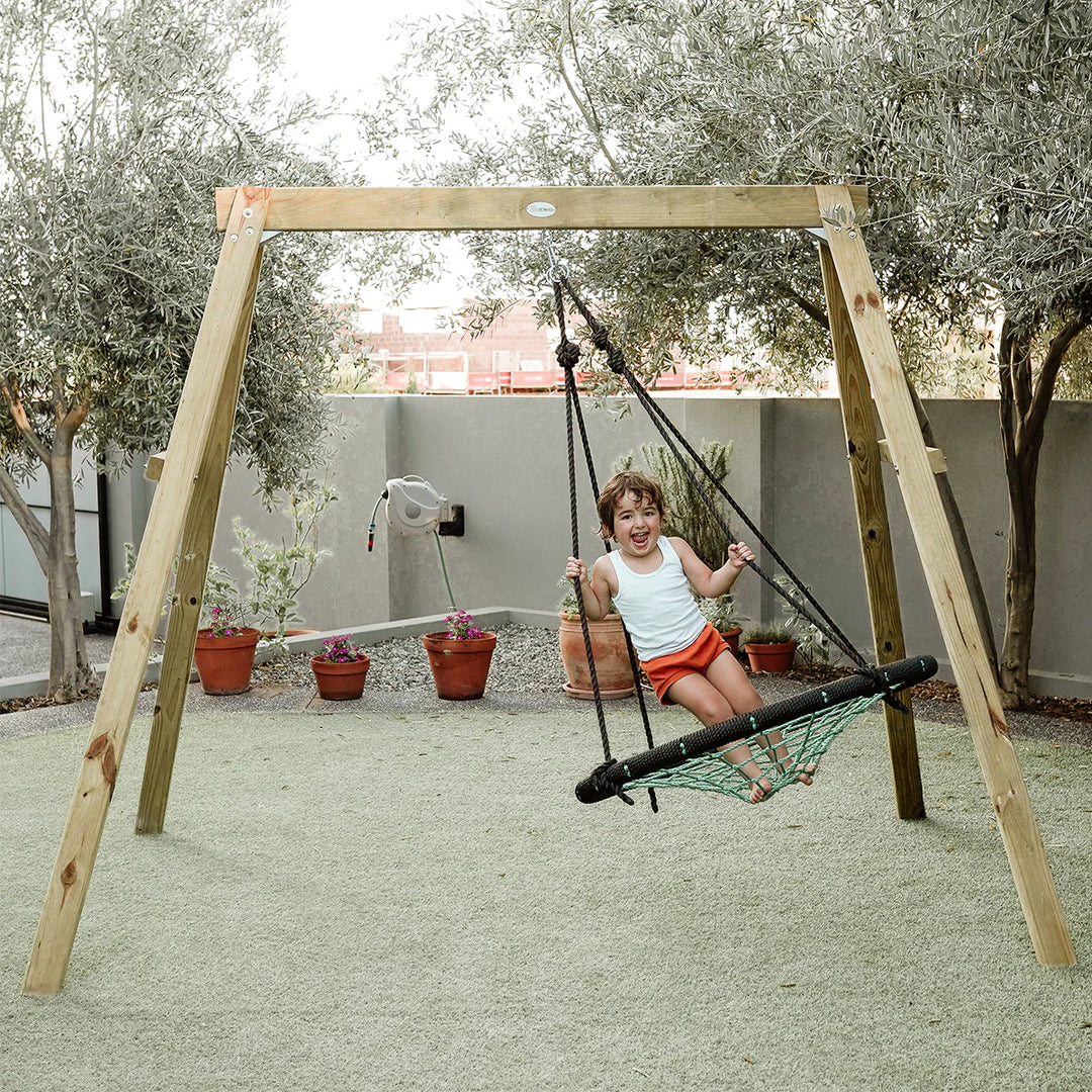 Oakley Swing Set with 1.2m Spidey Web Swing - Lifespan Kids