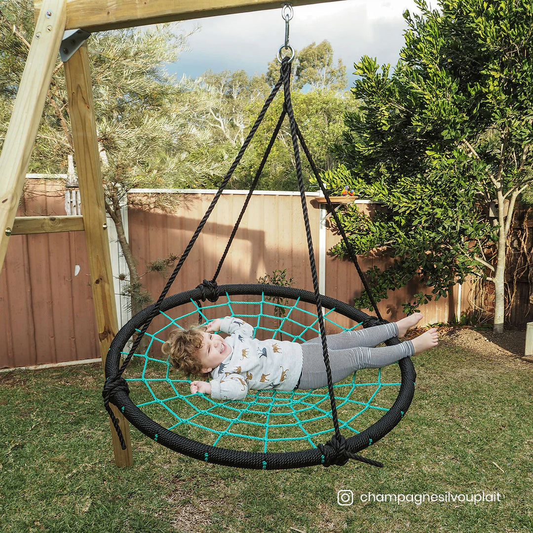 Oakley Swing Set with 1.2m Spidey Web Swing - Lifespan Kids