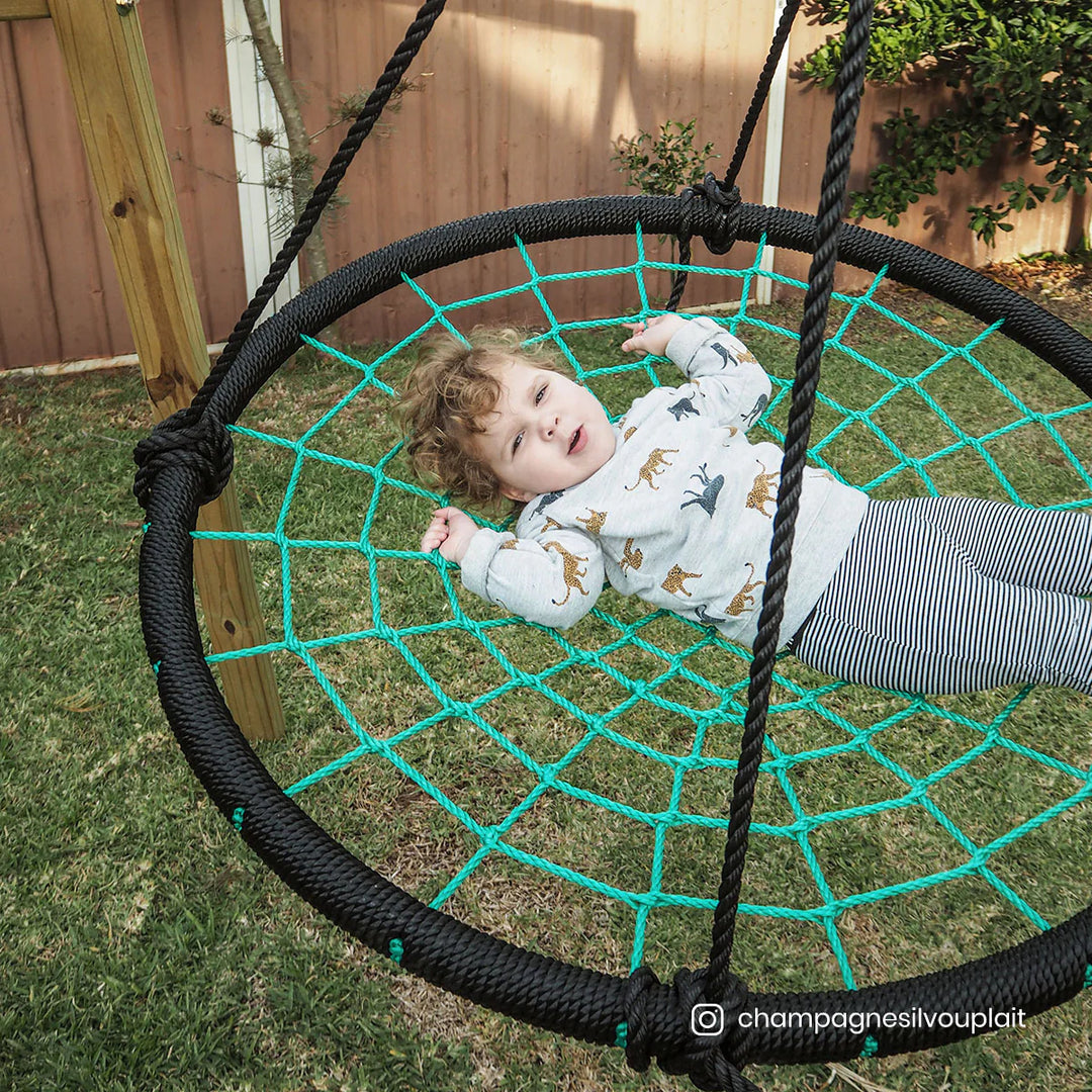 Oakley Swing Set with 1.2m Spidey Web Swing - Lifespan Kids