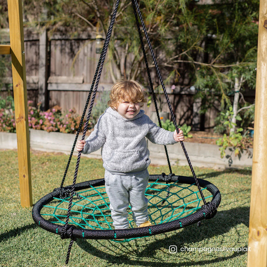 Oakley Swing Set with 1.2m Spidey Web Swing - Lifespan Kids