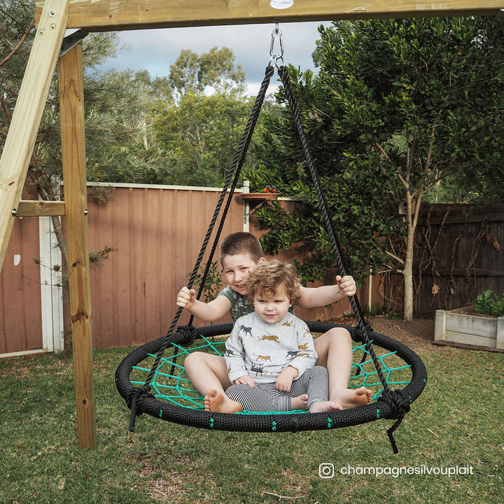 Oakley Swing Set with 1.2m Spidey Web Swing - Lifespan Kids