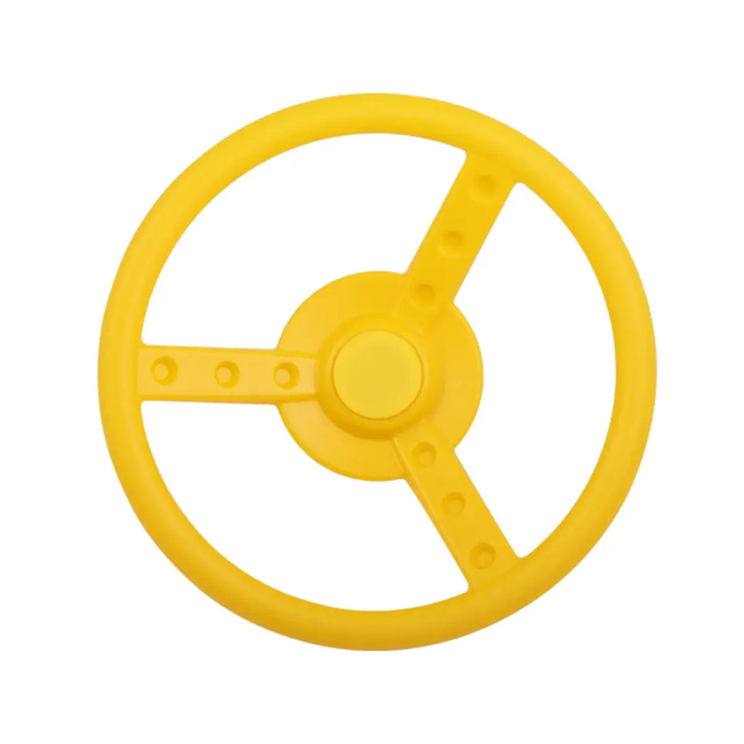 Lifespan Kids Yellow Steering Wheel Accessory for Play Centre