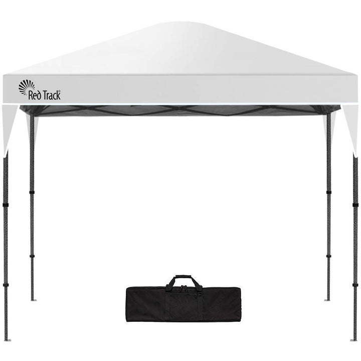 RED TRACK 3.6x2.2m Ultra Compact Folding Gazebo, Carry bag, Portable Outdoor Popup Marquee for Camping Beach, White