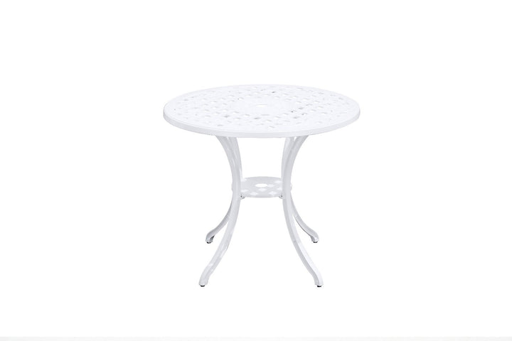 Remy Aluminium Table White