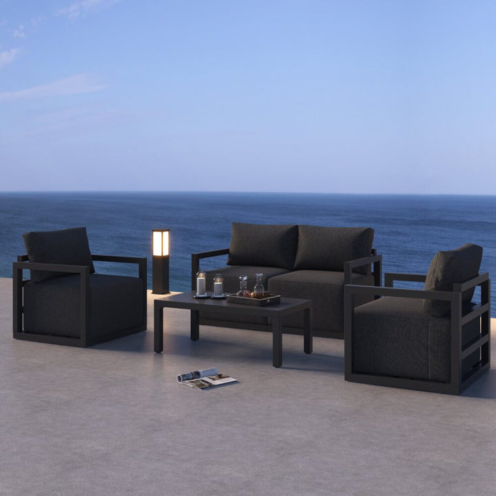 Alfresco Serenity Outdoor Lounge Set – White