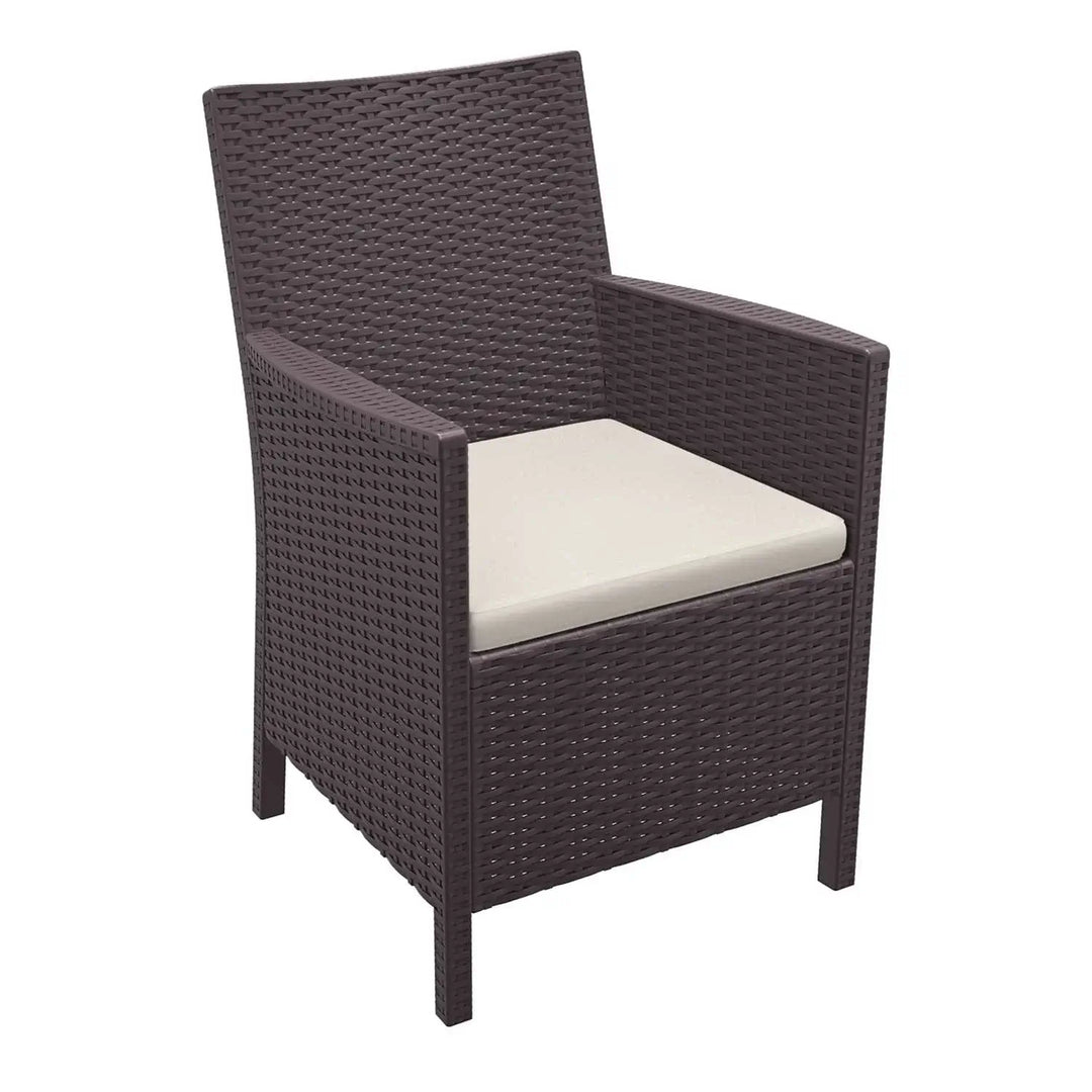 Siesta California Tub Chair (Available in Chocolate, White & Anthracite)