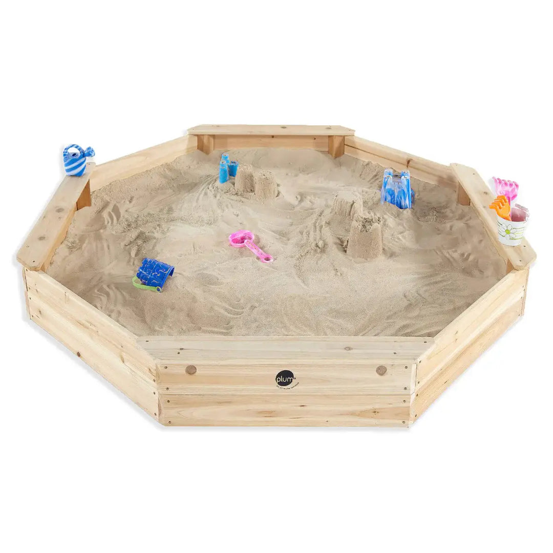 Plum Giant Octagonal Outdoor Wooden Sandpit