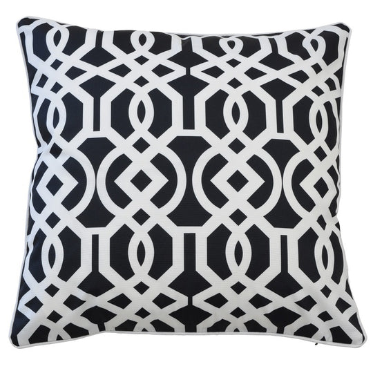 Portofino Black Cushion Cover – The Best Backyard